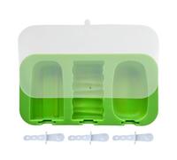 Silicone Ice Pop Molds, Homemade Ice Cream and Cakesicle Maker with 3 Cavities, Freezer Sticks Moulds for Home Kitchen, Cake, Kids Food, Fruit, Yogurt, Snack Bar
