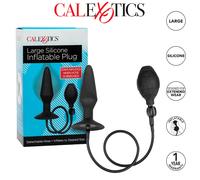 California Exotics Large Silicone Inflatable Plug Black