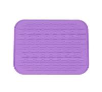 Silicone Insulation Pad Square Non-Slip Coaster Tableware Drain Pot Mat Dish Placemat Table Mats Dinner Placemats per Cucina Domestica Ristoranti e Hotel(Color 10)
