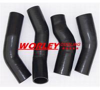 SILICONE Intercooler Hose for NISSAN 300ZX 1990-96 FAIRLADY Z32 1990-2000 BLACK