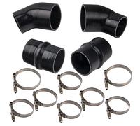 Silicone Intercooler Pipe Tube Boot & Clamp Kit for Dodge 94-02 Ram Pickup 5.9L