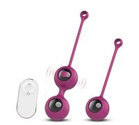 Silicone Kēgēl Bàll 2 in 1 Palline con Telecomando Per il Pelvico Palline,9 Modalità di Màssaggio,USB Ricaricabile,Impermeabile,para Controllo della Vescica ed Esercizi del Pavimento Pelvico per Donna