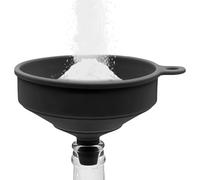 Silicone Kitchen Funnels - Wide Mouth Foldable Heat Resistant Silicone