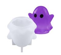 Silicone Light Bulb Resin Crystal Ghost Shape Resin Lamp