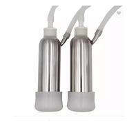 Silicone liner A Pair of Silicone Goat Milk Liner for Pulsation Milking Machine Part goat Manual Milker Electric Impulse Automatic Vacuum Pump white liner ( Color : As the picture-01 , Size : M )