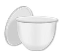 Silicone Liners for Tilt-Head 5 Qt Mixers,Kitchen Helper Baking and Cooking, mixer attachments, Replacement Mixer Bowls No Longer Needed (White)