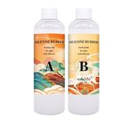 Silicone liquido - Kit per la realizzazione di da 250 g, set in resistente agli, asciugatura rapida in 1 ora | Soluzione di colata professionale per attività di progetto artigiana