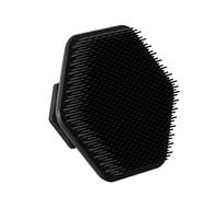 Silicone Loofah, spazzola per la pulizia del viso, per il corpo, per la pulizia del poro, per il viso, per donne, uomini e bambini, tutti i tipi di pelle (nero)