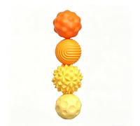 Silicone Magnetic Decompression Ball, Fidget Toy For Adults And Teens With Textures Bumps And Waves, Interesting Tactile Desk , Sensory For Stress Relief With A Variety Of Styles(Orange A(2.2cm))