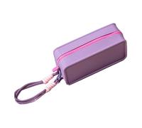 Silicone Makeup Bag Travel - Silicone Cosmetic Brushes Holder Travel, Colorful Zipper Cosmetic Pouch for Women | Portable Makeup Pouch for Travel, Weekend, School, Business Trip, Beach