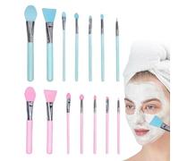 Silicone Makeup Brush, Lip Applicator Set, Eyeshadow Applying Kit, 5.51 Inches Versatile Cream Makeup Tool For Resin Epoxy Art Crafting And Beauty Accessories