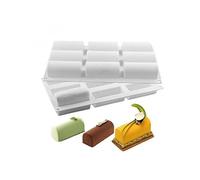 Silicone Mold 3d Stick Shape for Chocolate Truffle Mousse Cake Dessert Mold Diy Baking Moulds Kitchen Accessories