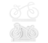 Silicone Mold for Bicycles - Silicone Mold for Candlesticks | Bicycle Molds Fôr Fondant | Bike Chocolate Candy Gumpaste Sugarcraft Cake Decorating Tools | Candy Sugar Cupcake Baking Molds Fôr Desktop