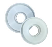 Silicone Mold For Candle Holder - Round Tray Mold For DIY Candle, Non-Stick DIY Making Crafts For Making Ice Cubes, Fudge, Jelly, Chocolate, Butter