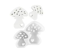 Silicone Mold - Mold | Candy Mold | Mushroom Silicone Mold With Detailed Design Fondant Mold Mushroom Silicone Mold For Projects Mushroom Candy Mold For Creative Candy Making
