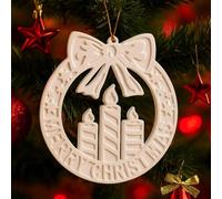 Silicone Molds | 3D antiaderente Wreath Charm | Resin Tree Decorations Craft Molds | for Window Fireplaces Porches Shelf Bedroom Kitchen Classroom Party Birthday Wedding