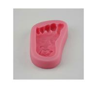 Silicone Molds Cake Decorating Tools Bakeware Cupcake Dessert Chocolate Fondant Mold for Halloween(ugly Faces In A Big Foot)