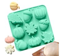Silicone Molds For Baking, Fall Decor Crafting Tools For Thanksgiving, 9-Cavity Silicone Baking Pans Cupcake Molds, Resin Soap Chocolate Cake Candle Crafts Home Decor