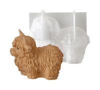 Silicone Molds for Resin - Tear Resistant Easy Release, Candle Making Molds, for Crafting Hobby Home Kitchen Studio School Easter Party Favors