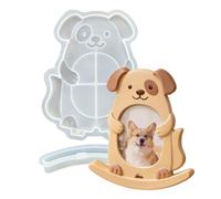 Silicone Molds Resin - Easy Release Craft Mold, Medium Size Cute Animal Shapes with for Diy Projects, Flexible Silicone Resin Molds with for Epoxy Wax, Craft Supplies Reusable Mold Silicones