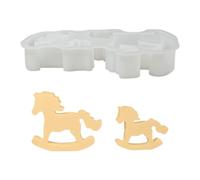 Silicone Mould - Horse Resin Mold, Non-Stick Sturdy Creative Easy-Release Mould | Durevole, Easy-Release Silicone Mold For Resin, Crafting, Decoration, Home Art, Figures, Statues & Candles