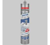 SILICONE MULTIUSO NEUTRO PER SANITARI SOUDAL ML 300 - Ml 300 bianco