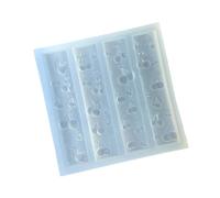 Silicone multiuso per unghie alla ciliegia, facile da rimuovere, adatto per tutte le forme e lunghezze delle unghie, strumento artistico in silicone