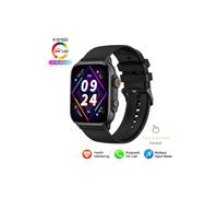 (Silicone nero) Display Ultra Smartwatch Always ShowTime Bluetooth Call Series 8 High Refresh Rtae