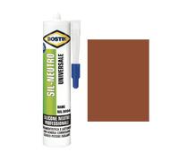Silicone Neutro Sil Bostik Rame Ral 8004 300 ml 4 Pezzi