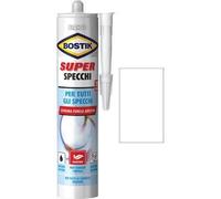 Silicone Neutro Super Specchi Bostik Bianco 425 ml 6 Pezzi
