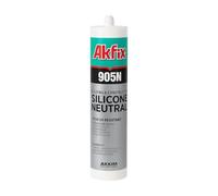 Silicone Neutro Trasparente - Resistente ai raggi UV, Antimuffa, Impermeabile - Sigillante per Bagno, Cucina, Finestra e Costruzione - 310ml (1)