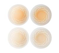 Silicone Nipple Covers - Invisible Breathable Adhesive Concealers, Reusable Seamless Sticky Pasties, Lightweight Skin Protectors Sweat Resistant Comfortable Chest Coverings | For Bridal Photography