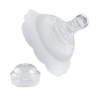 Silicone Nipple Shield, Nursing Nipple Covers, 2.75 Inches Reusable Comfortable Guard, Soft Protection Soothing Cover for Women, Mom, Baby, Nursery, Home Birth, Breastfeeding