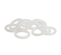 Silicone O Rings 100Pcs | Water - Tolerant High Temperature Enduring Gasket Seals | Heat Enduring Sealing Washers for Electric Kettles/Irons/Appliances | 1500PSI Strength (22 * 3)