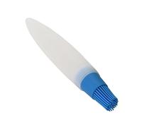 Silicone Oil Brush, Dispenser Bottle, Portable Olive Container with Integrated Basting Brushes, Leakproof Oil Applicator for Salad Dressing Baking Grilling Kitchen Use, 19.3x3.6x4.3 inches
