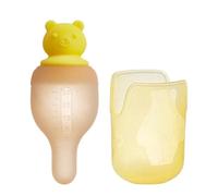 Silicone Pacifier Medicine Feeder | Baby Medicine Pacifier | Baby Feeding Bottle Dispenser | P[ink And Yellow | Easy To Use | Portable | Perfect For Kids Boys And Girls