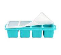 Silicone Per Congelatore,Scatola Organizer Antiaderente Per Alimenti Con Coperchio - Contenitori Conservazione Alimenti,Per Casa Cucina Dormitorio Appartamento Preparazione Pasti Avanzi Salse Brodo Po