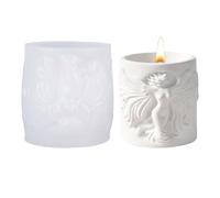 Silicone per la fabbricazione e arte in resina Statua delle Libertà Storage Cup Craft disegni nordici decorazione della casa intonaco