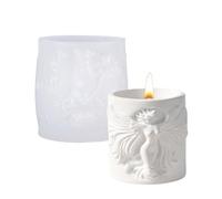 Silicone per la fabbricazione e resina Art Statua delle Libertà Storage Cup Crafting disegni nordici decorazione della casa decorazione della casa silicone