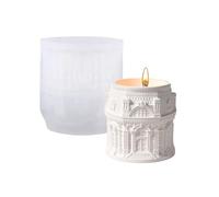 Silicone per la produzione e arte in resina Louvres Relief Storage Cup Craft disegni nordici decorazione domestica decorativo Louvre rilievo