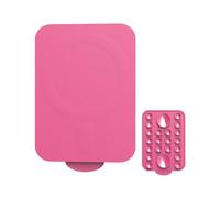 Silicone Phone Grip, Magnetic Adhesive Cellphone Holder for Window Mirror Door, Portable Mount for Outdoor Vlogging Filming Recording Travel Bathroom Selfie Discharge Hands-Free Support