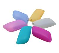 Silicone Portatile Spazzolino Da Denti Copricapo Antibatterico Antipolvere Spazzolino Da Denti Protezione Viaggio 1 Pezzo Rosa Rosso Squisita Lavorazione Professionale Design