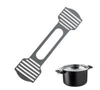 Silicone Pot Lid Strap, Elastic Cookware Securing Band, 12.2x3.1 Inches Kitchen Fasten Holder, Home Accessories for Apartment Dining Room Cooking, Picnic Camping Food Prep, Compact Organizer for Daily