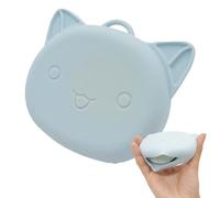 Silicone Powder Puff Holder - Travel Powder Puff Holder, Powder Puff Storage Case, Makeup Puff Case, Cat Powder Puff Case, Beauty Makeup Sponge Holder, Silicone Powder Puff Container for Travel