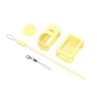 Silicone Protective Case Featuring Ventilation for Action Cameras Shockproof Design Lens Cover and Wrist Strap Camera Lens Protector Cover