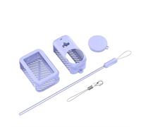 Silicone Protective Case Featuring Ventilation for Action Cameras Shockproof Design Lens Cover and Wrist Strap Camera Lens Protector Cover