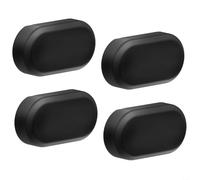 Silicone Protettivo Supporto per Galaxy per Smart Tag 2 IP67 Silicone (4PCS | Forte tenuta magnetica, guarnizione impermeabile, prova di pioggia, supporto per auto, per sgancio rapido, silicone nero
