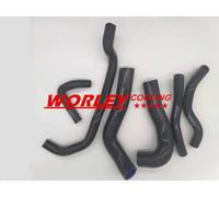 SILICONE RADIATOR HEATER HOSE FOR BMW 3 E36 320i/323i/328i M50/M52 1992-99 BLACK