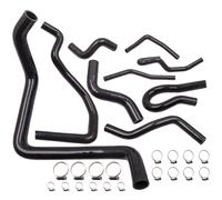 Silicone Black 9Pcs Silicone Radiator Hoses Turbor Intercooler pipe for Honda