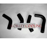 Silicone Radiator Hose Kit for Yamaha RD350 RZ350 All model years BLACK new
